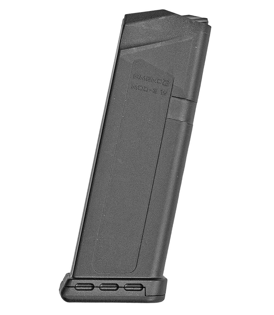 Amend2 G19MOD3BLK15 MOD-3 15rd 9mm Fits Glock 19 Black