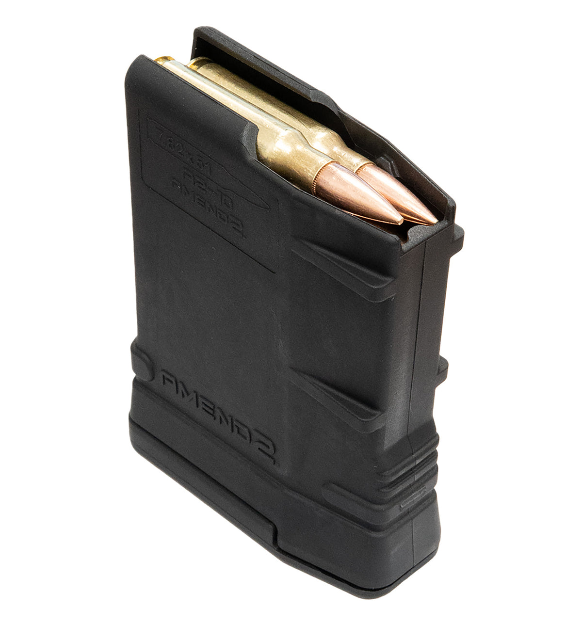 Amend2 762MOD2BLK10 MOD-2 10rd 7.62x51 Fits AR-10 Black Polymer