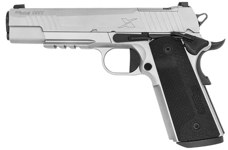 Sig Sauer 1911XR-45-SS 1911 Full Size Frame 45 ACP 8+1 5" Optic Ready/Serrated Stainless Steel Slide & Frame w/Beavertail & Picatinny Rail