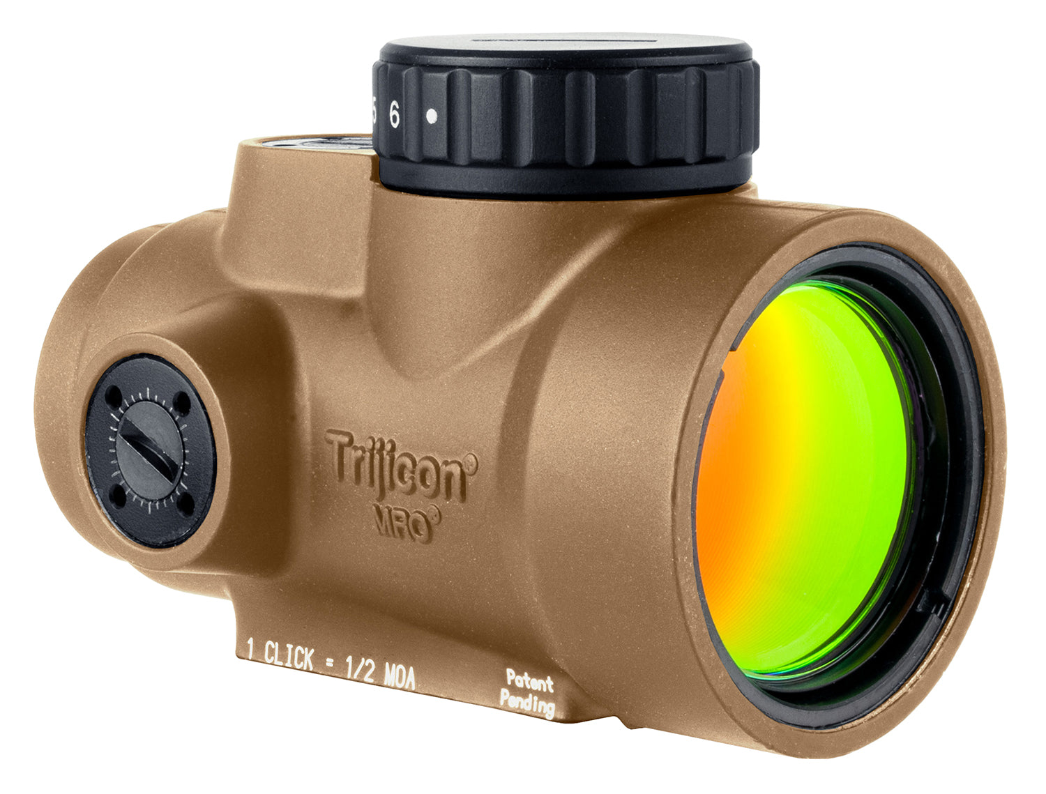 Trijicon MRO SD Coyote Tan 1x25mm Red Dot Sight 2 MOA Reticle