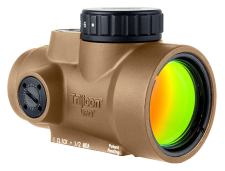 Trijicon MRO SD Coyote Tan 1x25mm Red Dot Sight 2 MOA Reticle