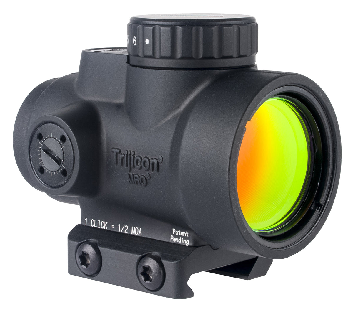 Trijicon MRO SD Black 1x25mm Green Dot Sight 2 MOA Low Profile Mount