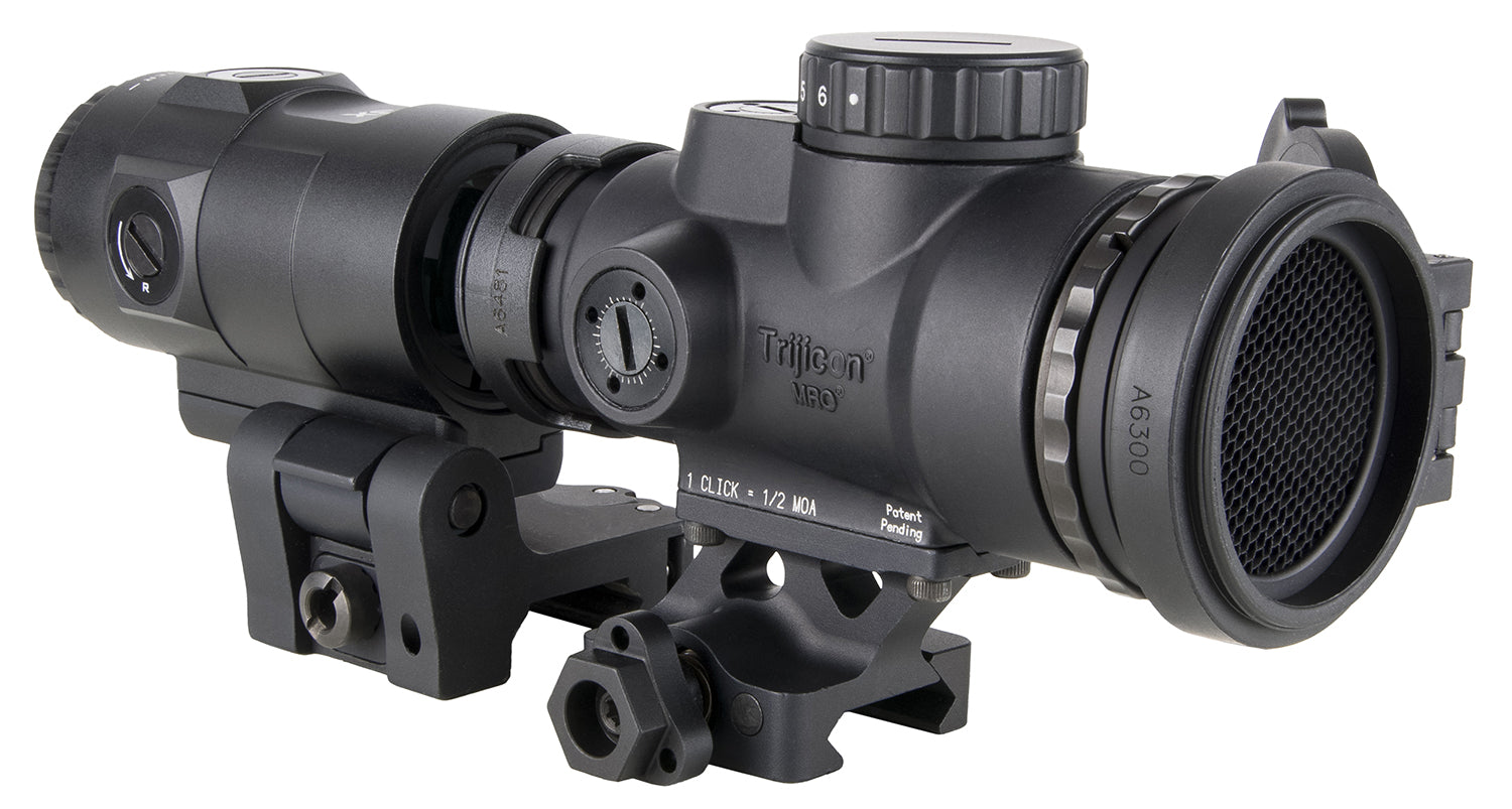 Trijicon MRO SD Black 1x25mm Red Dot Sight 2 MOA Reticle Full Co-Witness Mount