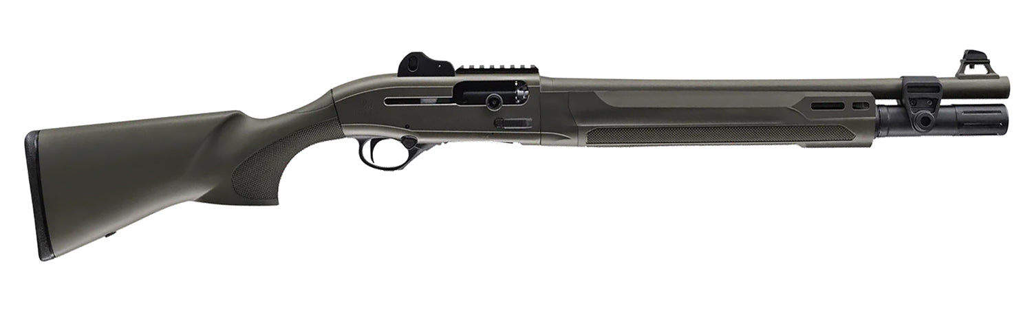 Beretta USA J131M2CTT187G 1301 Tactical C Mod 2 12 Gauge Semi-Auto 3" 7+1 18.50" OD Green Steel Barrel, OD Green Cerakote Picatinny Rail Receiver, M-LOK Handguards, OD Green Fixed Synthetic Stock
