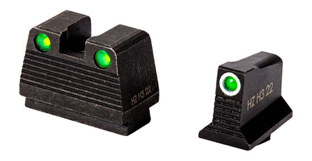 HIVIZ GMNG21-3 Glock N2 Tritium Night Sight Set
