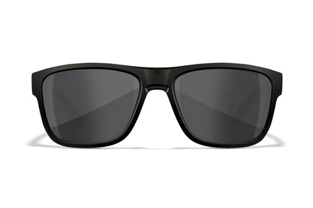 Wiley X Ovation M/L ANSI Z87.1+ Eyewear, Smoke Gray Lens, Matte Black Frame