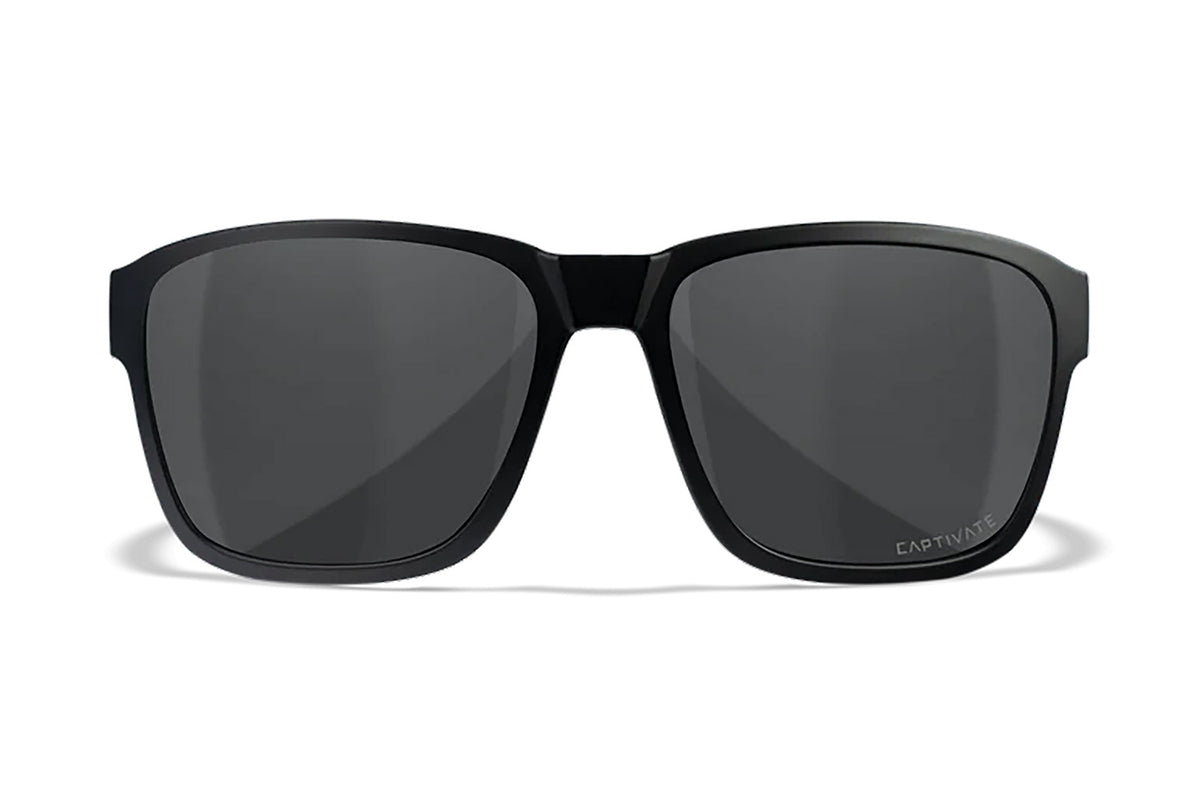 Wiley X Trek M/L ANSI Z87.1+ Eyewear, Gray Lens, Matte Black Frame