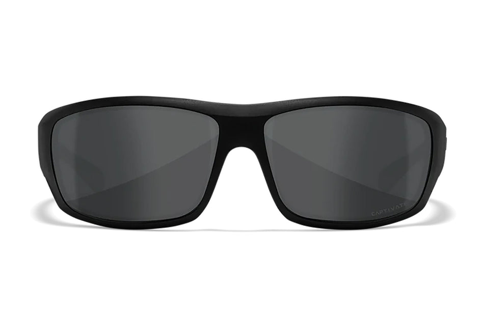 Wiley X Omega M/L Gray Lens Ballistic Safety Glasses Matte Black Frame ACOME08