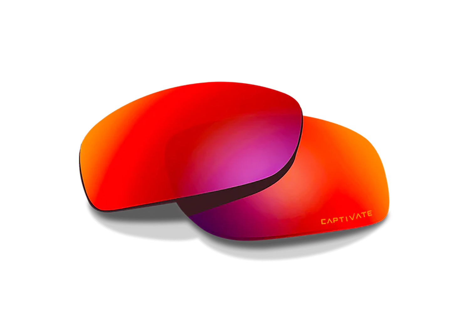 Wiley X Twisted Red Mirror Lens Polycarbonate Eyewear P-17RM