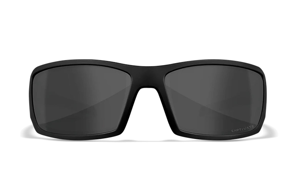 Wiley X Twisted M/L Gray Lens Ballistic Glasses Matte Black Frame SSTWI18