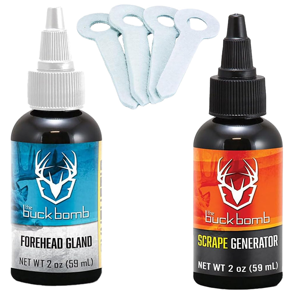 Hunters Specialties HS-BB-200040 Buck Bomb Rut Scrape Kit 2-Scent Attractant