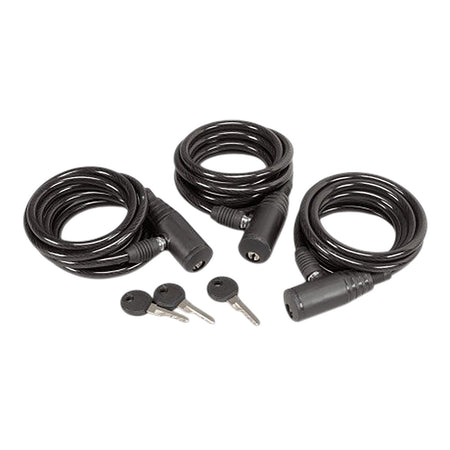 Hunters Specialties Cable Lock Black 6 Foot 3-Pack Tree Stand Security HS-00608