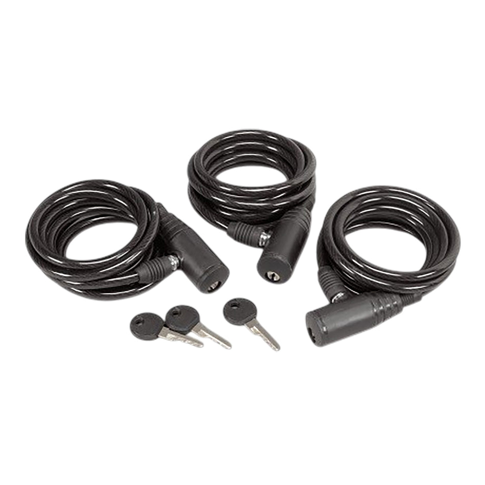Hunters Specialties Cable Lock Black 6 Foot 3-Pack Tree Stand Security HS-00608