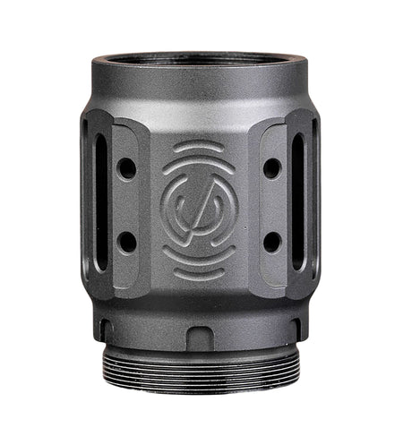 SilencerCo AC5451 Charlie MAAD 2.0 Muzzle Brake Black Anodized Aluminum 2.23" Length