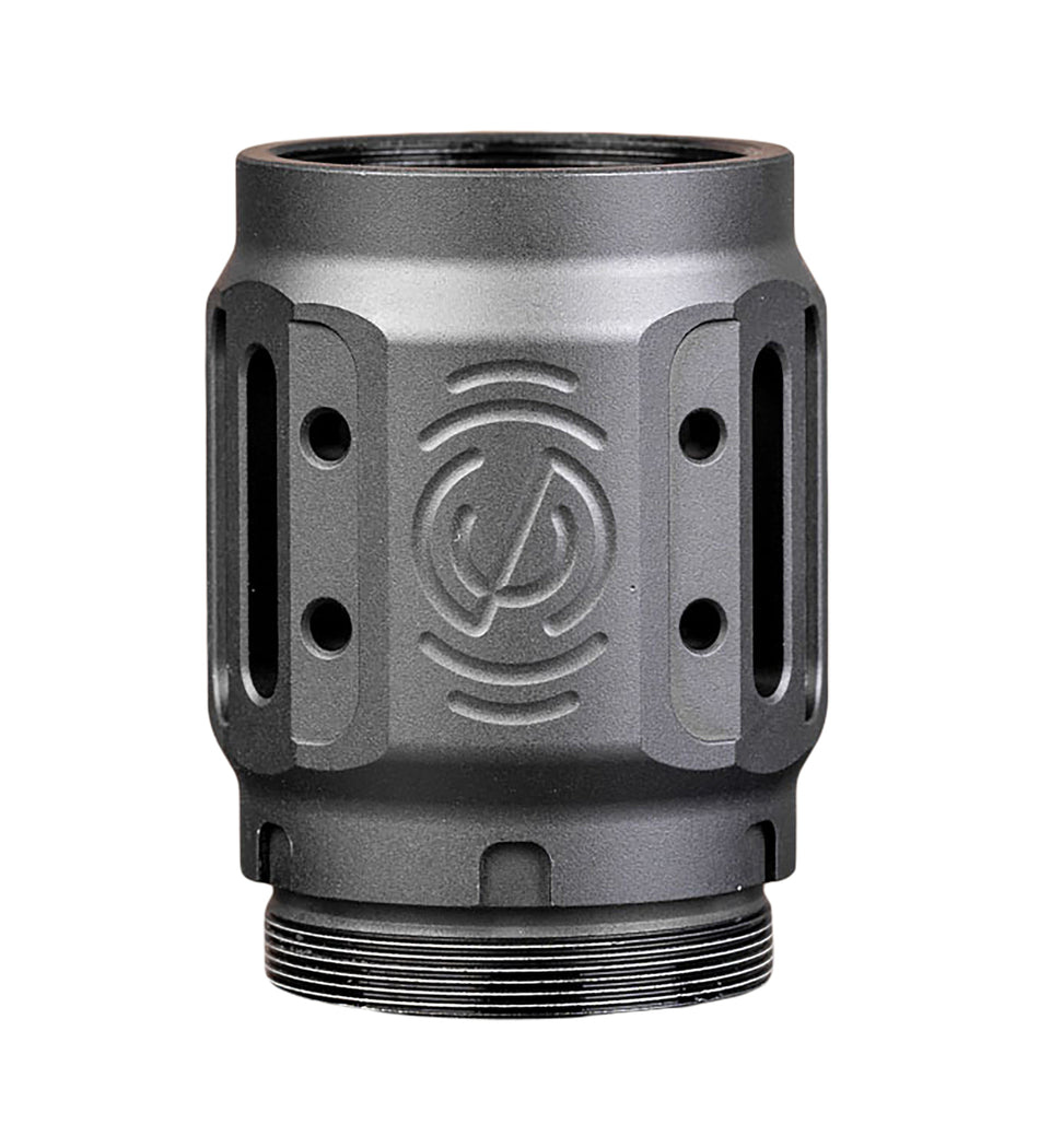 SilencerCo AC5451 Charlie MAAD 2.0 Muzzle Brake Black Anodized Aluminum 2.23" Length