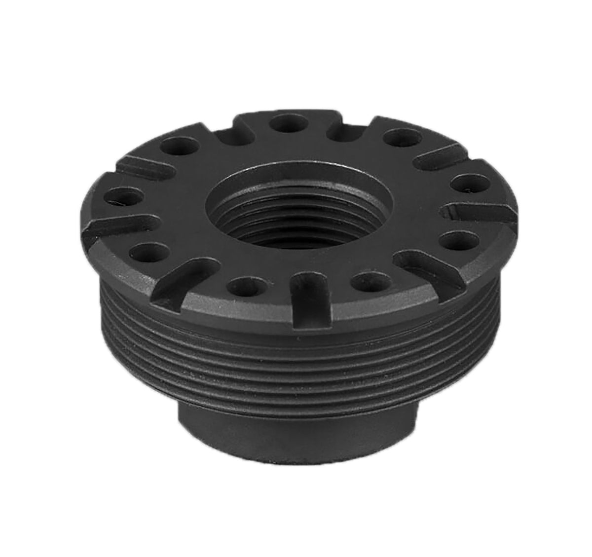 SilencerCo Bravo Direct Thread Suppressor Mount AC668 3/4"x24 Matte Black