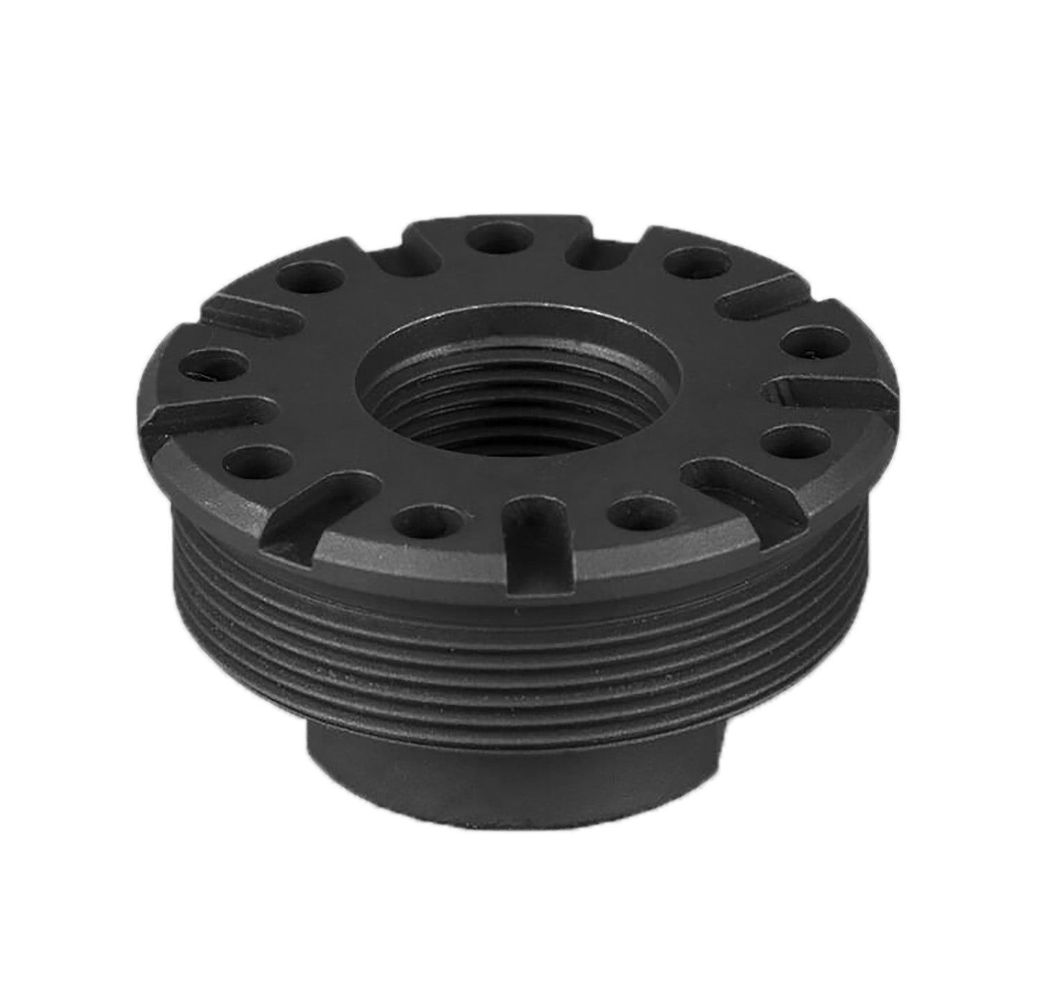 SilencerCo Bravo Direct Thread Suppressor Mount AC2435 9/16"x24 Matte Black