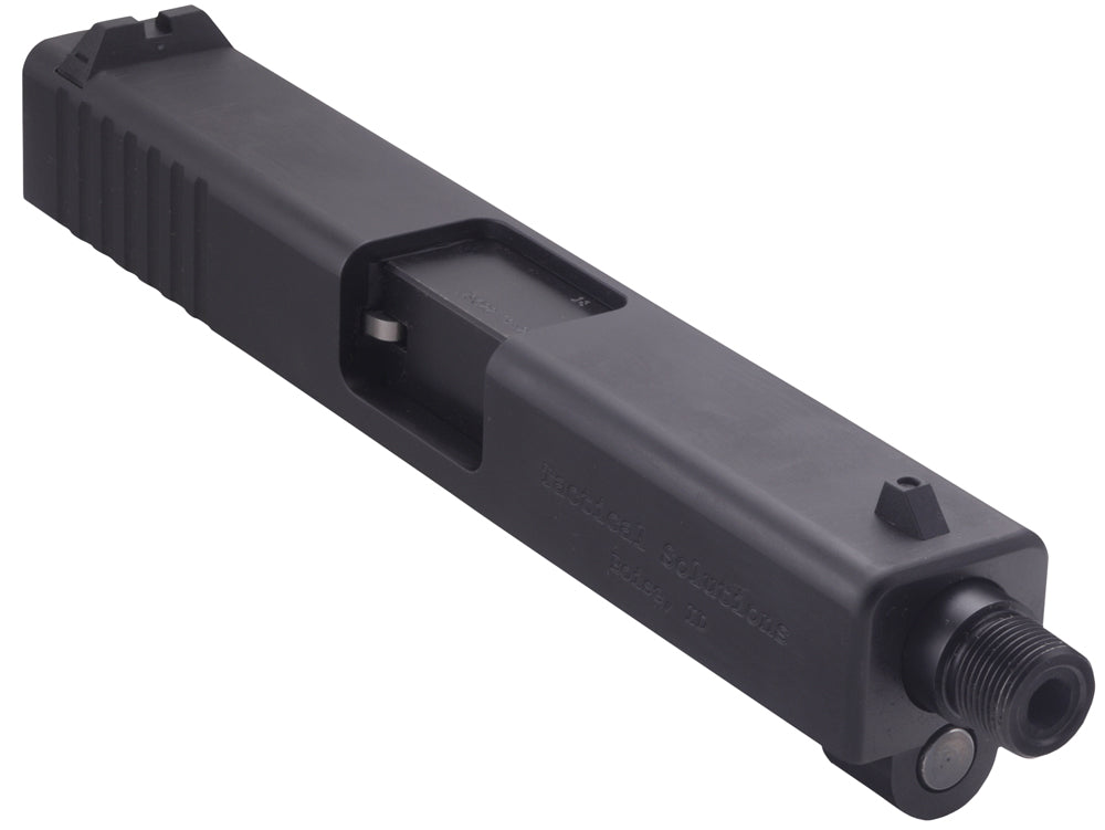 Tactical Solutions TSGCON17TE TSG-22 22 LR Conversion Kit Compatible w/Glock 17/22/34/35/37 Black Threaded Barrel