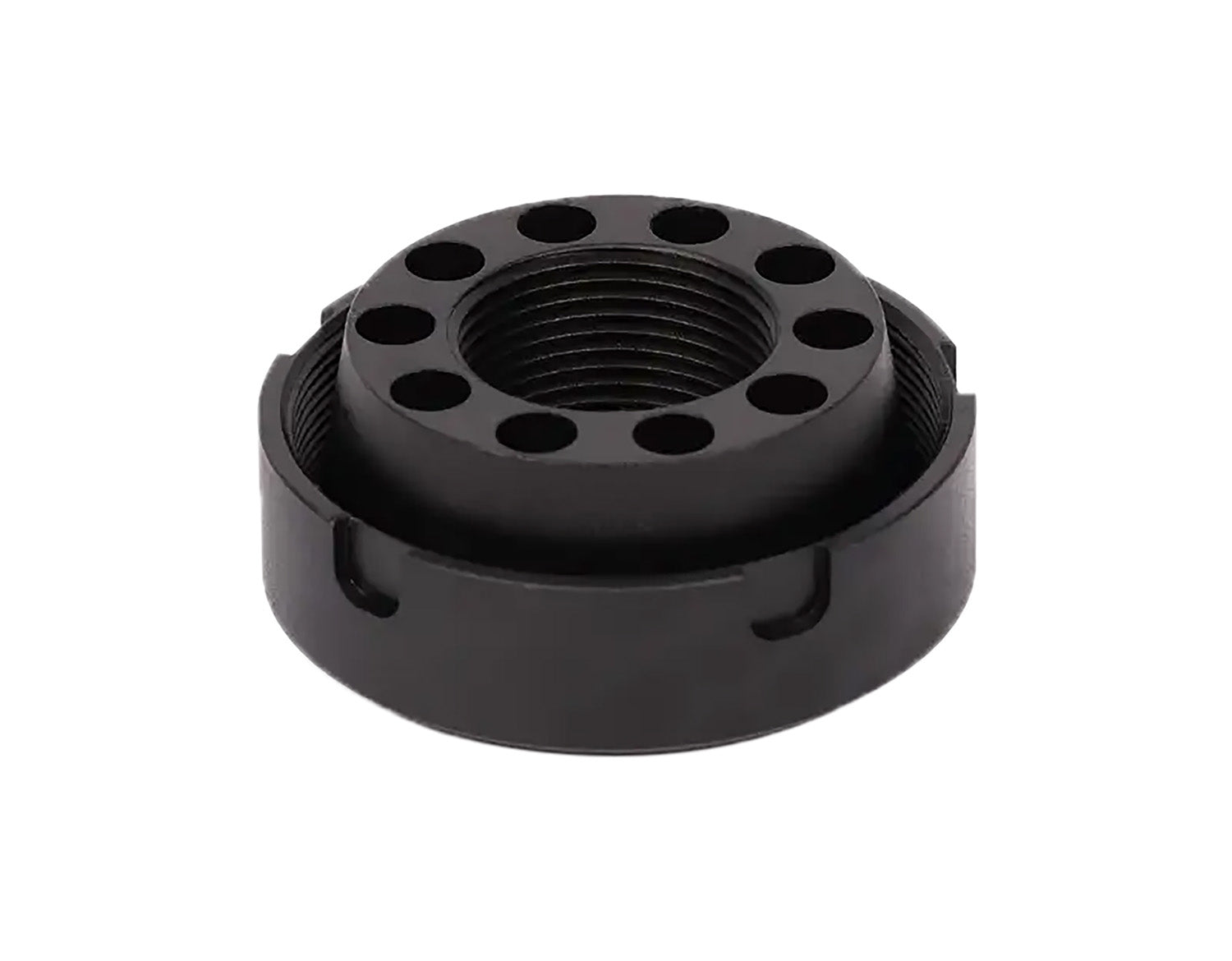 SilencerCo Charlie Direct Thread Suppressor Mount AC4742 3/4"x24 Stainless Black