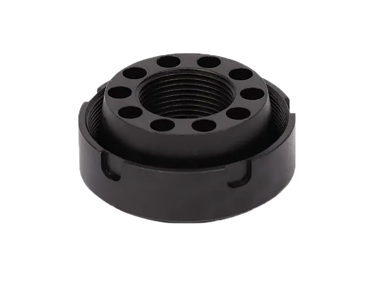 SilencerCo Charlie Direct Thread Suppressor Mount AC4744 9/16"x24 Stainless Black