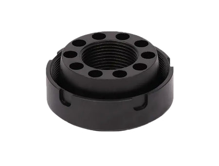 SilencerCo Charlie Direct Thread Suppressor Mount AC4744 9/16"x24 Stainless Black