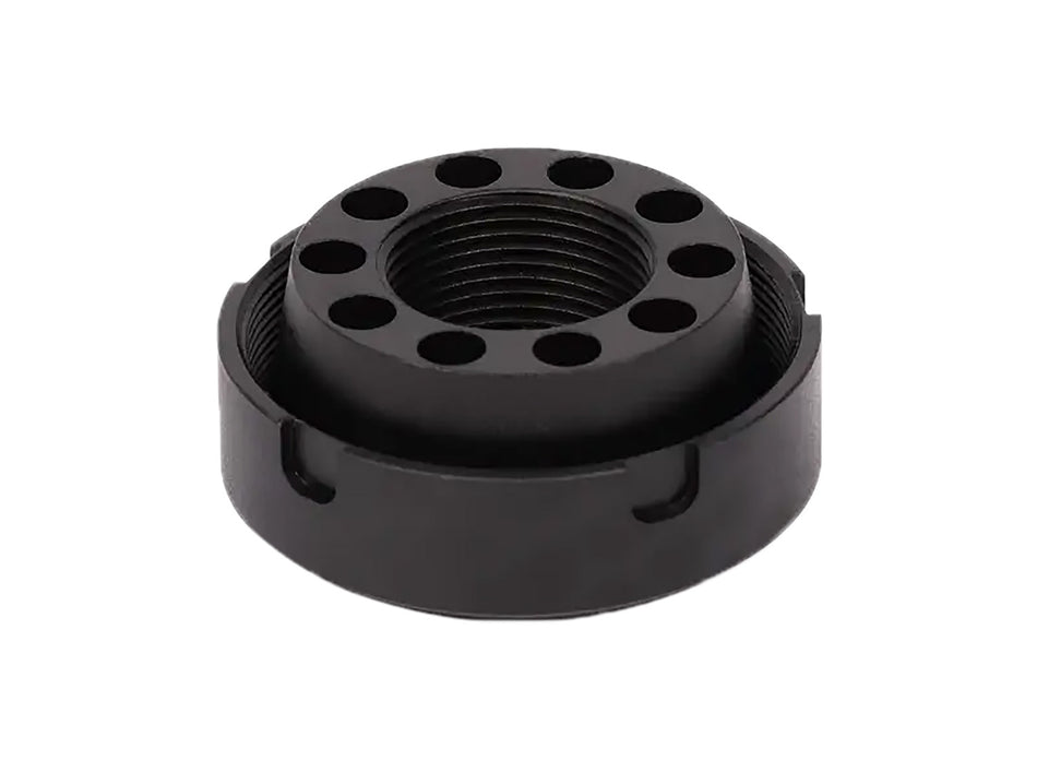SilencerCo Charlie Direct Thread Suppressor Mount AC4744 9/16"x24 Stainless Black