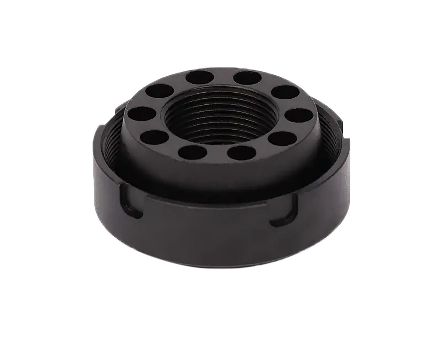 SilencerCo Charlie Direct Thread Suppressor Mount AC4745 M13x0.75 Stainless Black