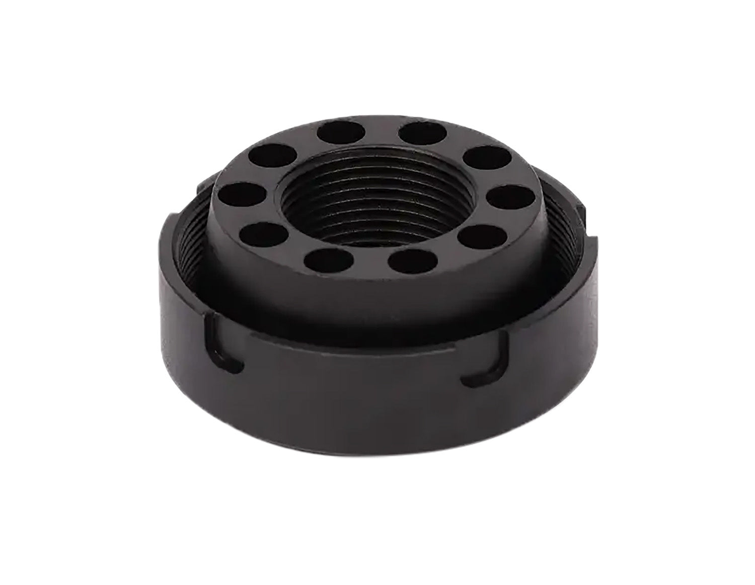 SilencerCo Charlie Direct Thread Suppressor Mount AC4747 M18X1 Stainless Black