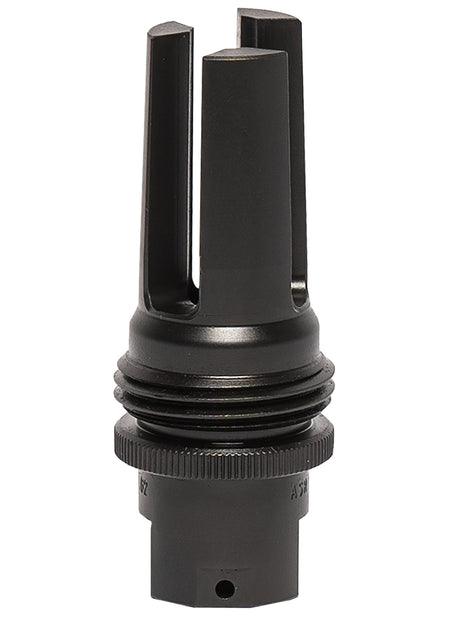 SilencerCo AC5364 30 Cal ASR Flash Hider 1/2"-28 tpi Pin & Weld Black Nitride