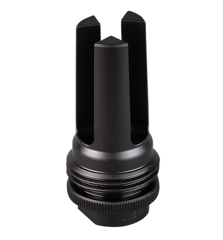 SilencerCo AC1278 30 Caliber ASR Flash Hider 9/16"x24 LH Black Nitride Finish