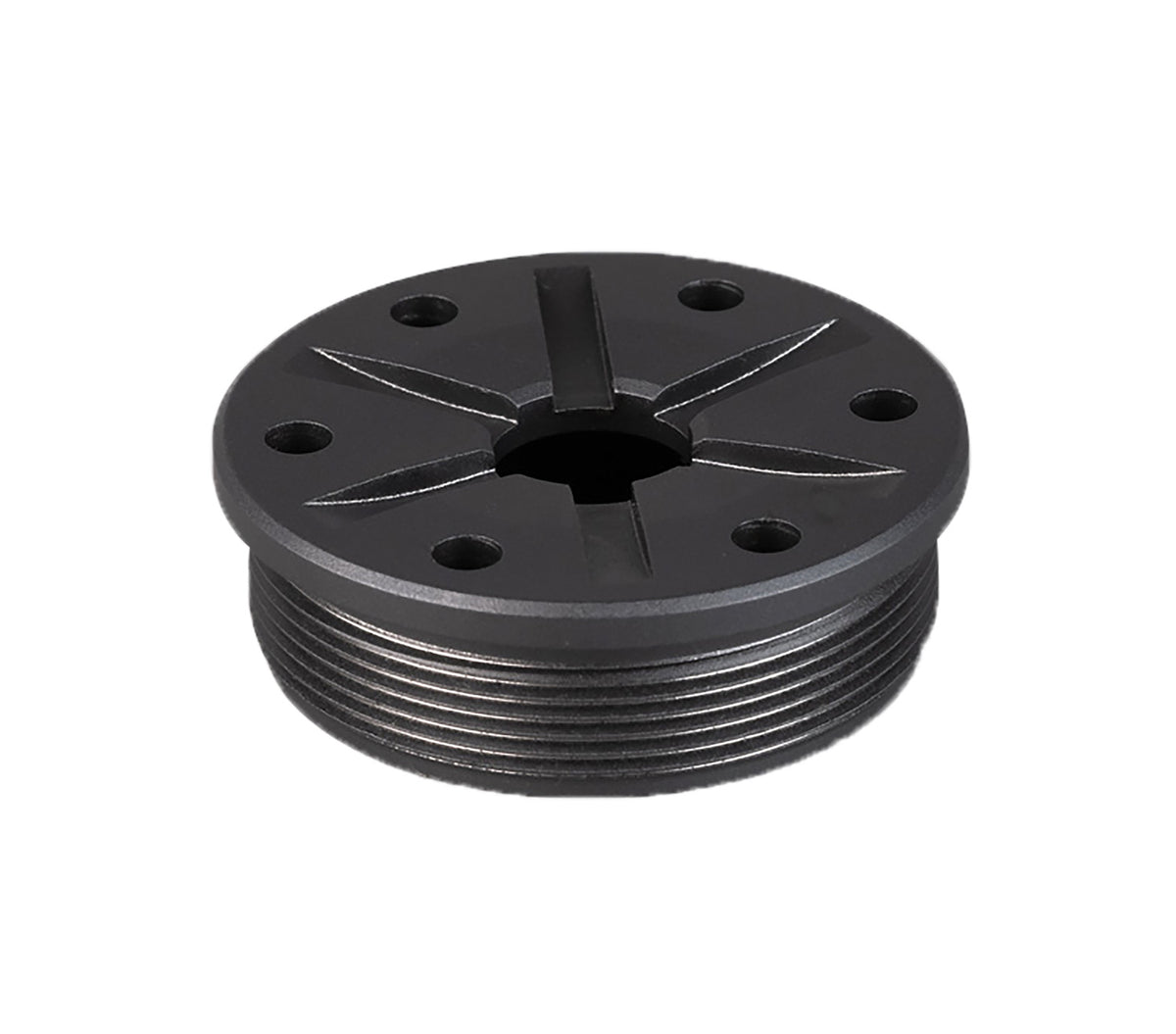 SilencerCo Bravo Front Cap 9mm AC5126 Matte Black Suppressor Accessory
