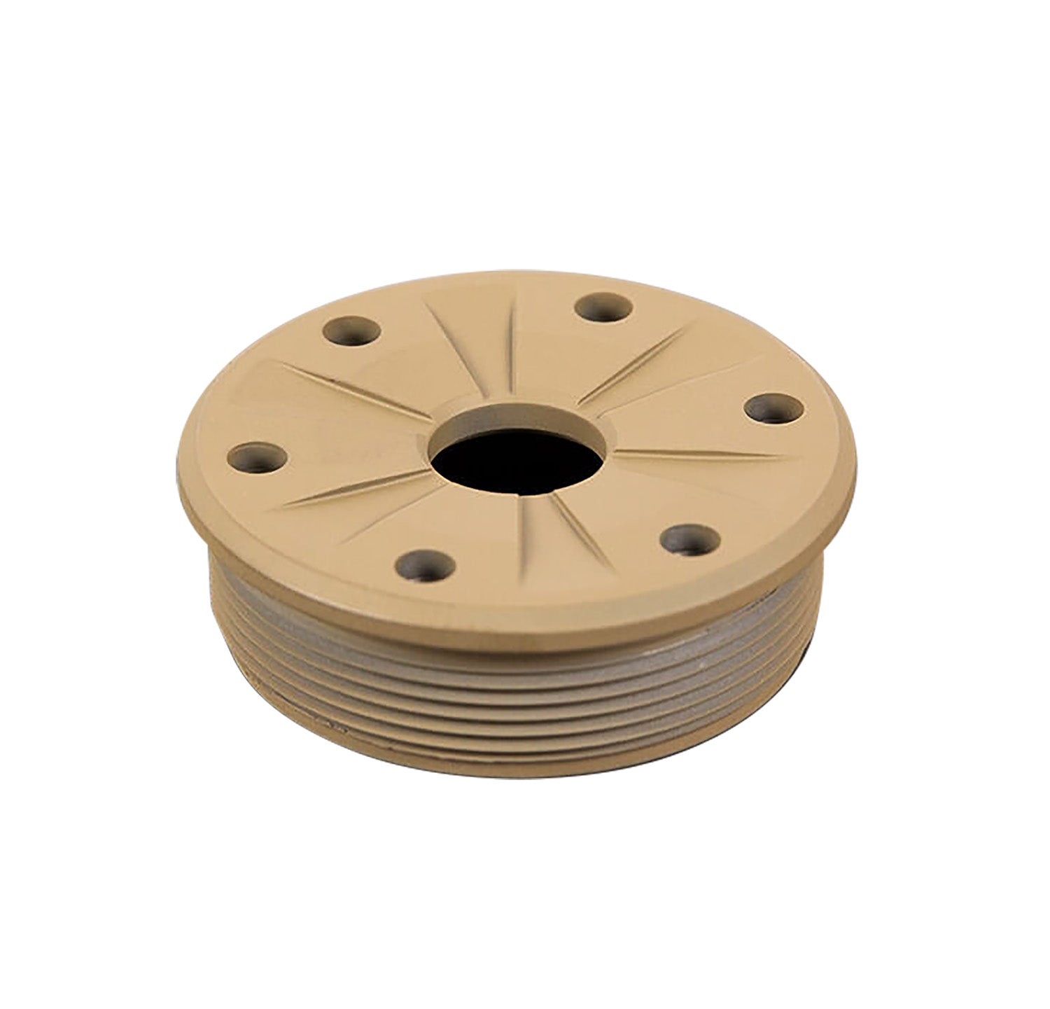 SilencerCo Bravo Front Cap 30 Cal AC1369 FDE Suppressor Accessory