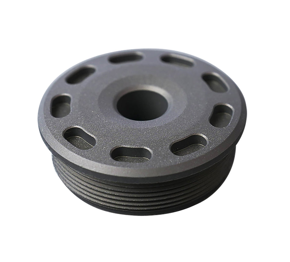 SilencerCo Bravo Titanium Front Cap 223 Cal AC5388 Black Suppressor Part