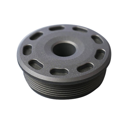 SilencerCo Bravo Titanium Front Cap 30 Cal AC5390 Black Suppressor Part
