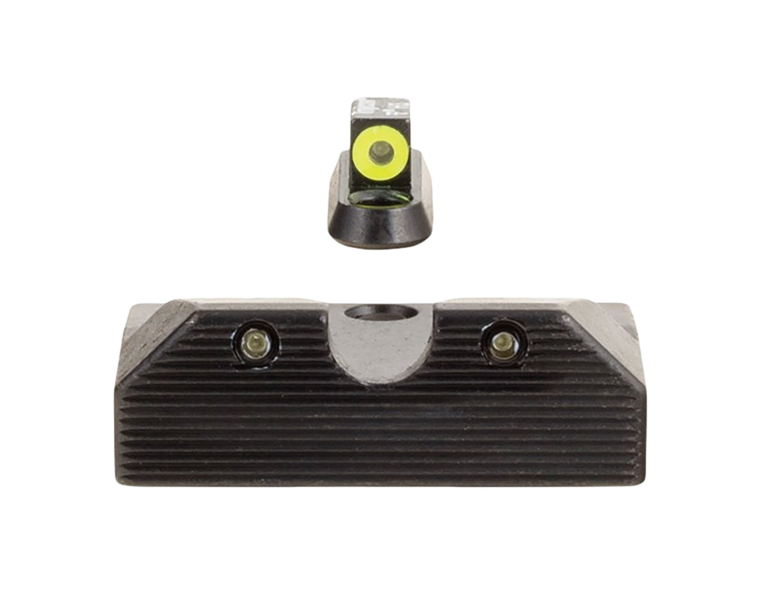 Trijicon 601080 CZ P-10/P-10C Night Sight Set HD XR Green Tritium Yellow Front Outline