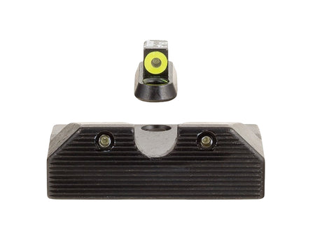 Trijicon 601080 CZ P-10/P-10C Night Sight Set HD XR Green Tritium Yellow Front Outline