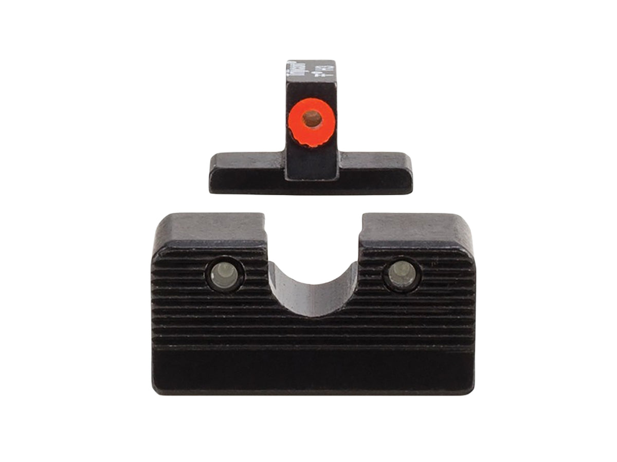 Trijicon 601000 FN 509 Night Sight Set HD XR Green Tritium Orange Front Outline