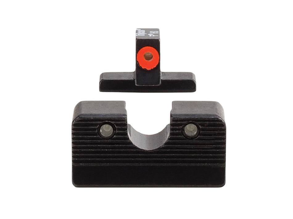 Trijicon 601000 FN 509 Night Sight Set HD XR Green Tritium Orange Front Outline
