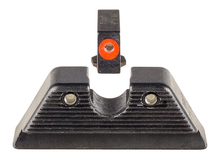 Trijicon 601092 Most Glock Models Night Sight Set HD XR Green Tritium Orange Outline Front