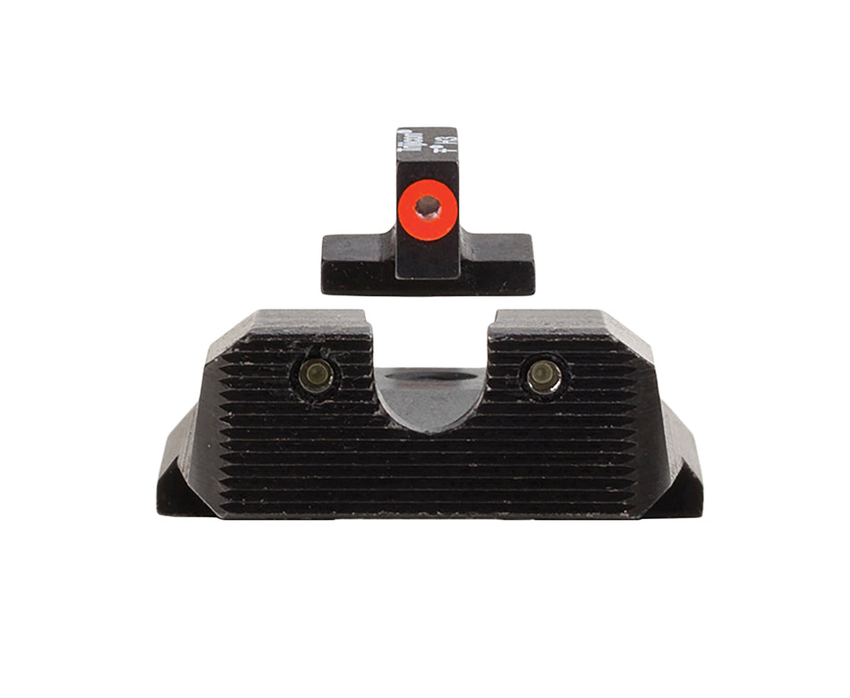 Trijicon 600851 S&W M&P/M2.0 Night Sight Set HD XR Green Tritium Orange Outline Front