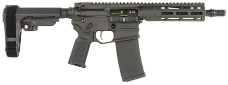 Cobalt Kinetics CKPROLITE30075BLK Pro Lite 300 Blackout 30+1 7.50" Black Melonite Barrel, Black Aluminum Receiver w/Picatinny Rail, Black Polymer SB Tactical SBA3 Brace, Black Polymer Grip