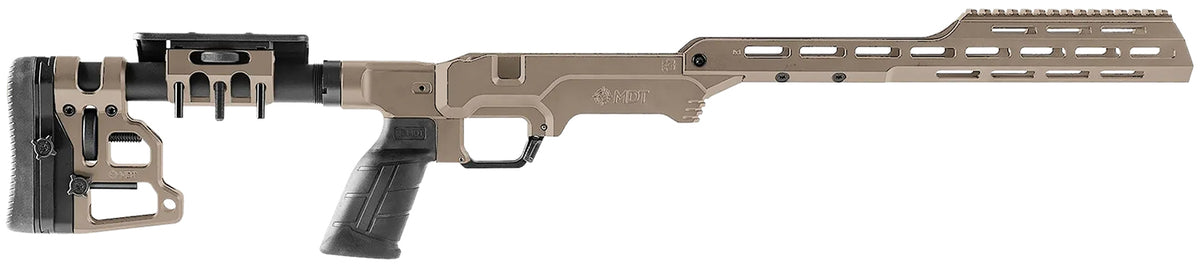 MDT Tactical LSS Generation 3 FDE Stock Chassis for Remington 700 Long Action