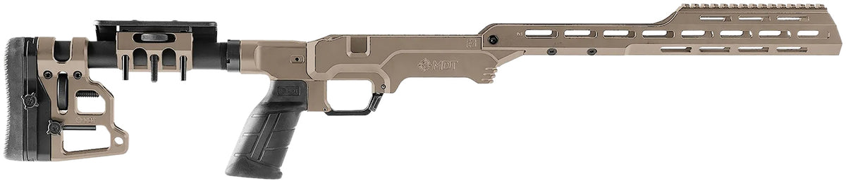 MDT Flat Dark Earth Tactical LSS Gen3 Stock Chassis for Savage Long Action