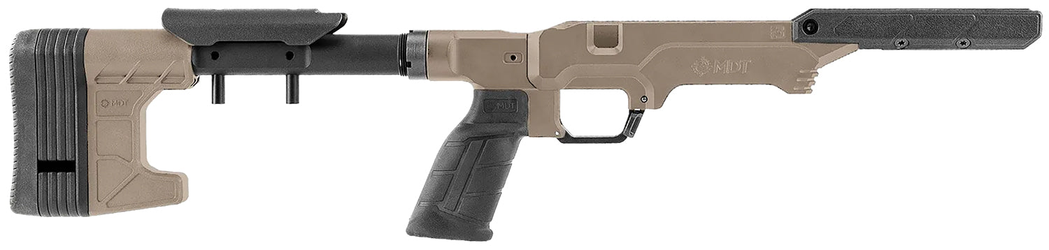 MDT Worker LSS Generation 3 Flat Dark Earth Chassis Stock for Remington 700 Short Action
