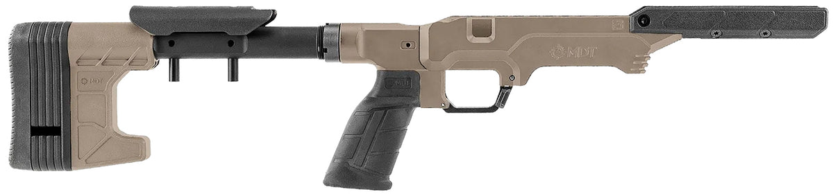 MDT Flat Dark Earth Worker LSS Gen3 Stock Chassis for Savage 110 Short Action