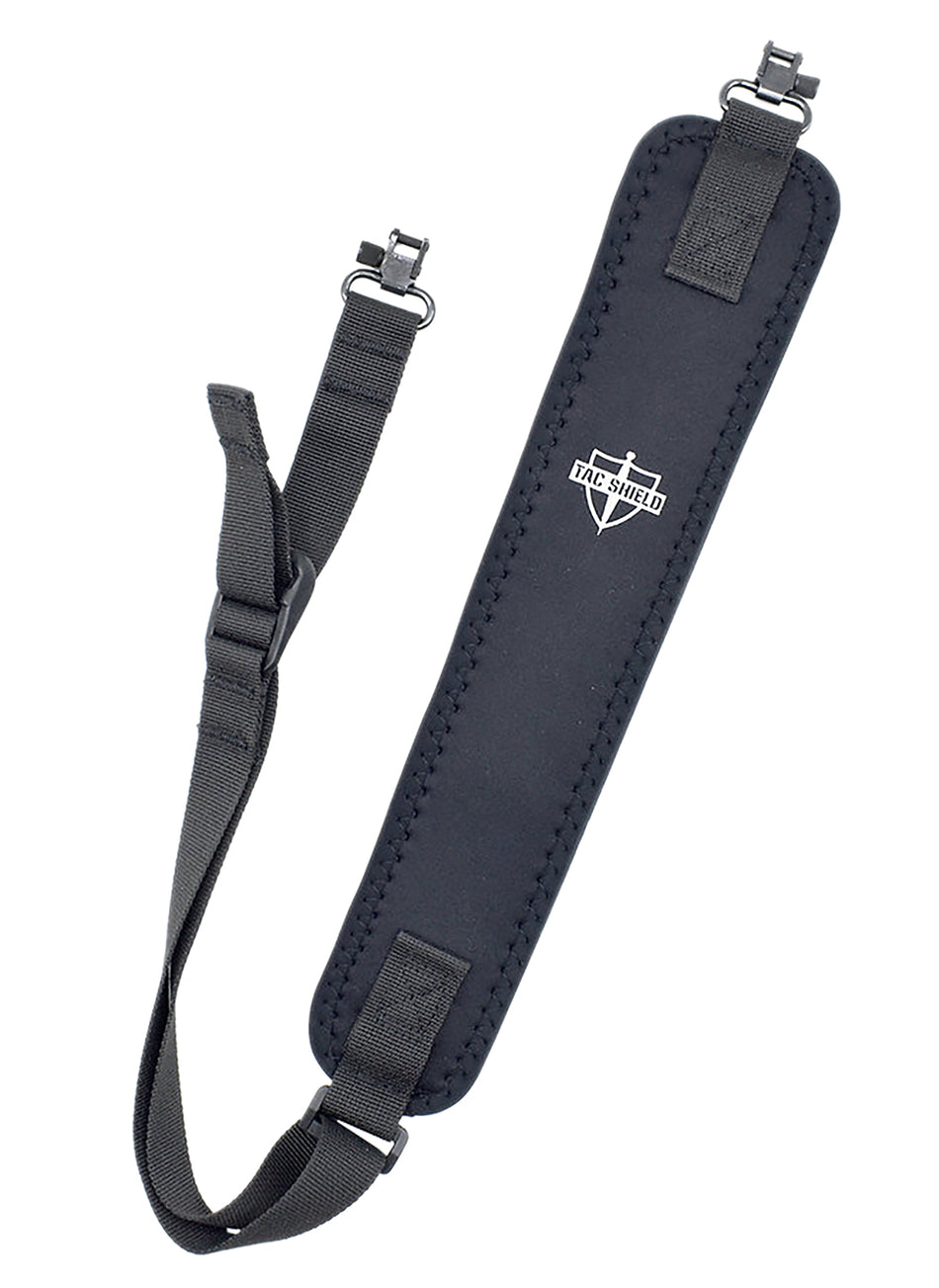Tacshield Elkhorn Flex Fast Adjust Neoprene Shoulder Pad Rifle Sling Black T6140BK