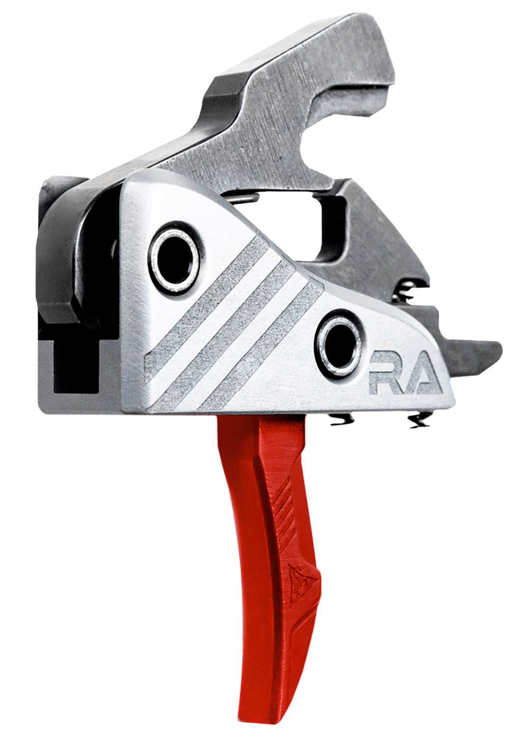 Rise Armament Blitz Performance Trigger Black/Red/Silver AR-Platform with Anti-Walk Pins