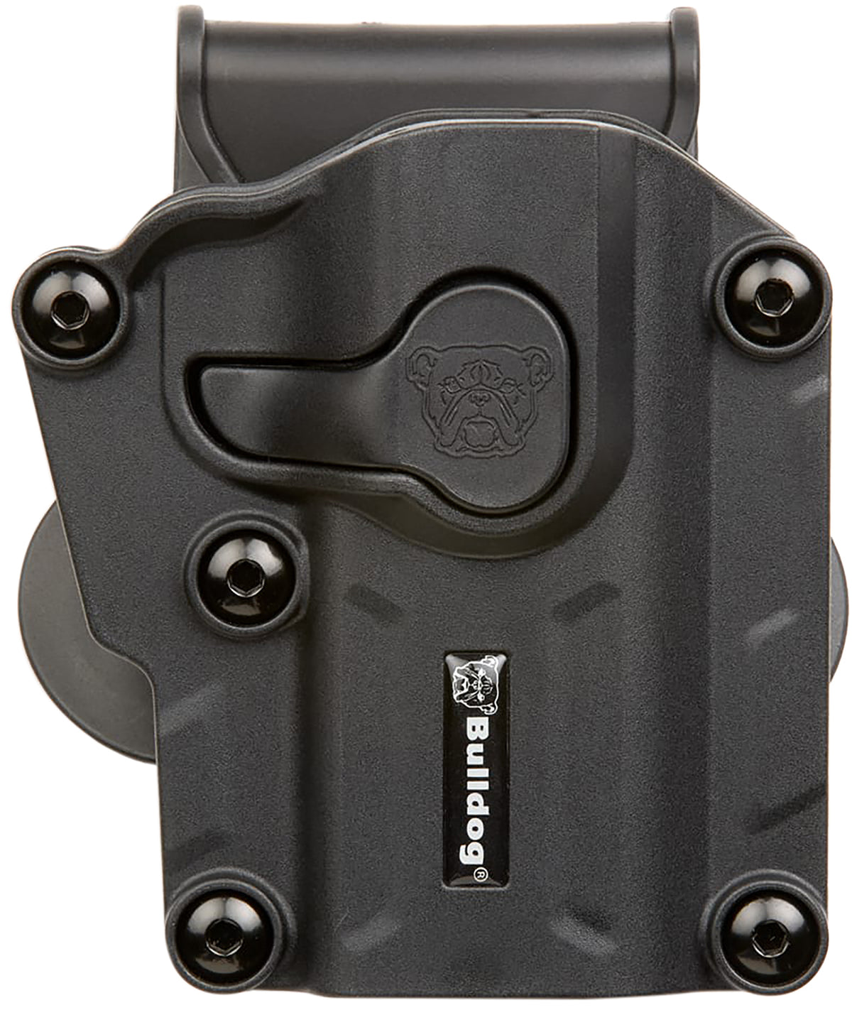 Bulldog MX001L Left-Hand Black Polymer OWB Multi-Fit Holster Full Sized Pistols