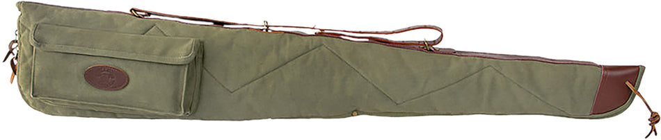 Bulldog BD388 52" Long Shotgun Case Green Classic Canvas Construction