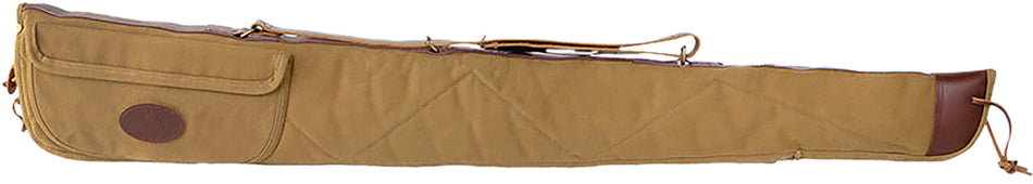Bulldog BD389 52" Long Shotgun Case Tan Classic Canvas Construction